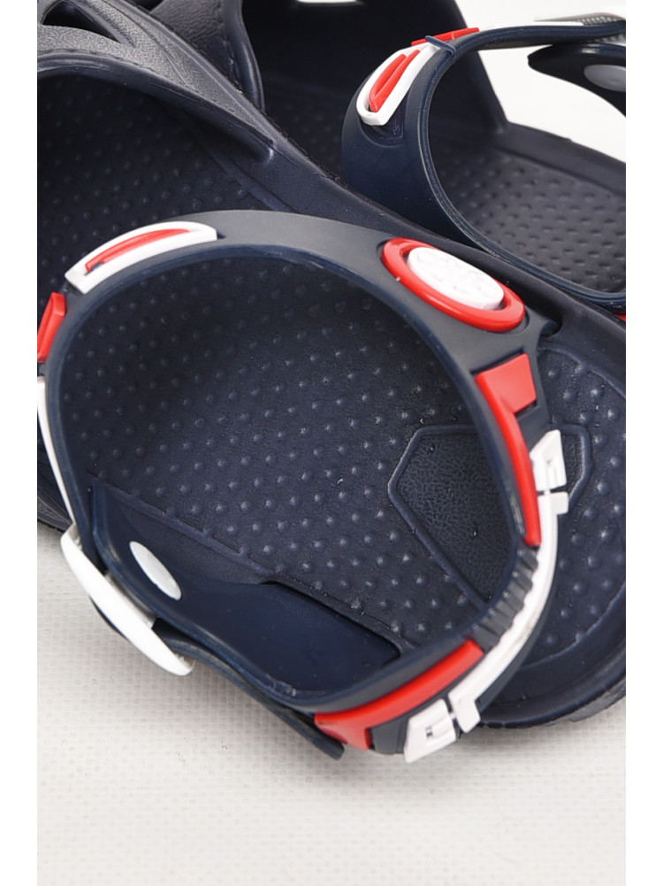 Сандали детские пена для мальчика темно-синего цвета 51-242 212799C