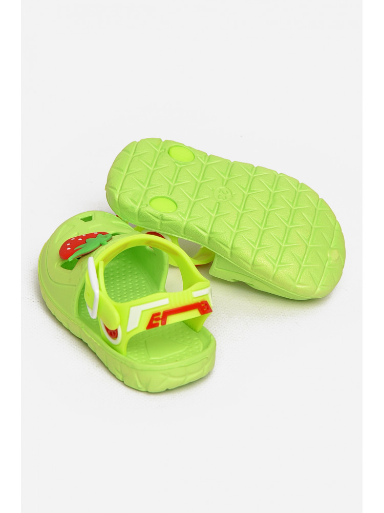 Сандали детские пена для девочки салатового цвета 51-188 212800C