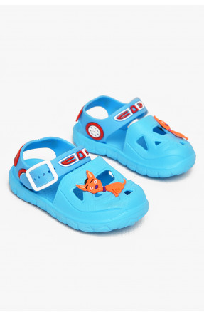 Сандали детские пена для девочки голубого цвета 51-193 212801C Сандали детские пена для девочки голубого цвета 51-193 212801C