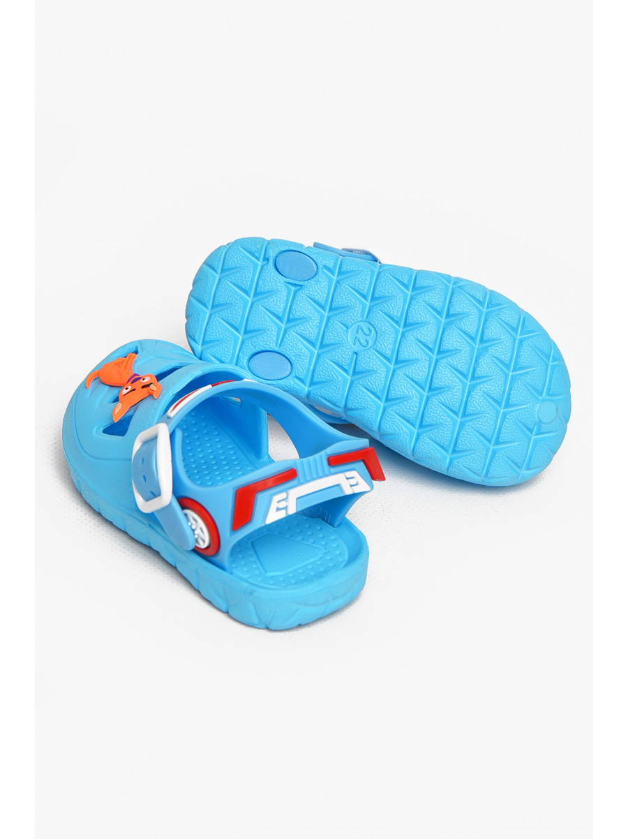 Сандали детские пена для девочки голубого цвета 51-193 212801C