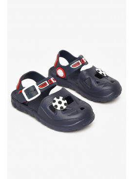 Сандали детские пена для мальчика темно-синего цвета 51-182 212802C