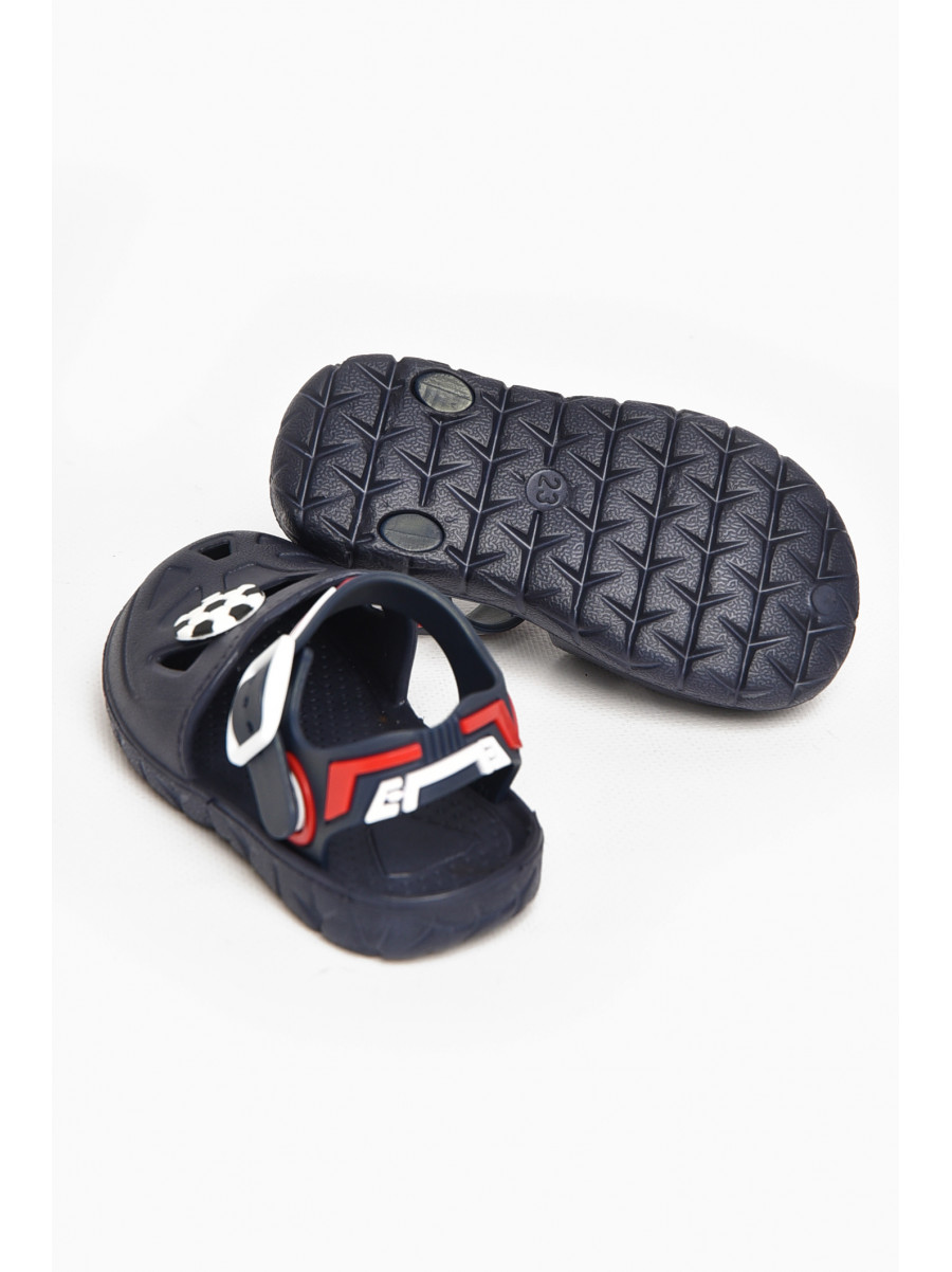 Сандали детские пена для мальчика темно-синего цвета 51-182 212802C