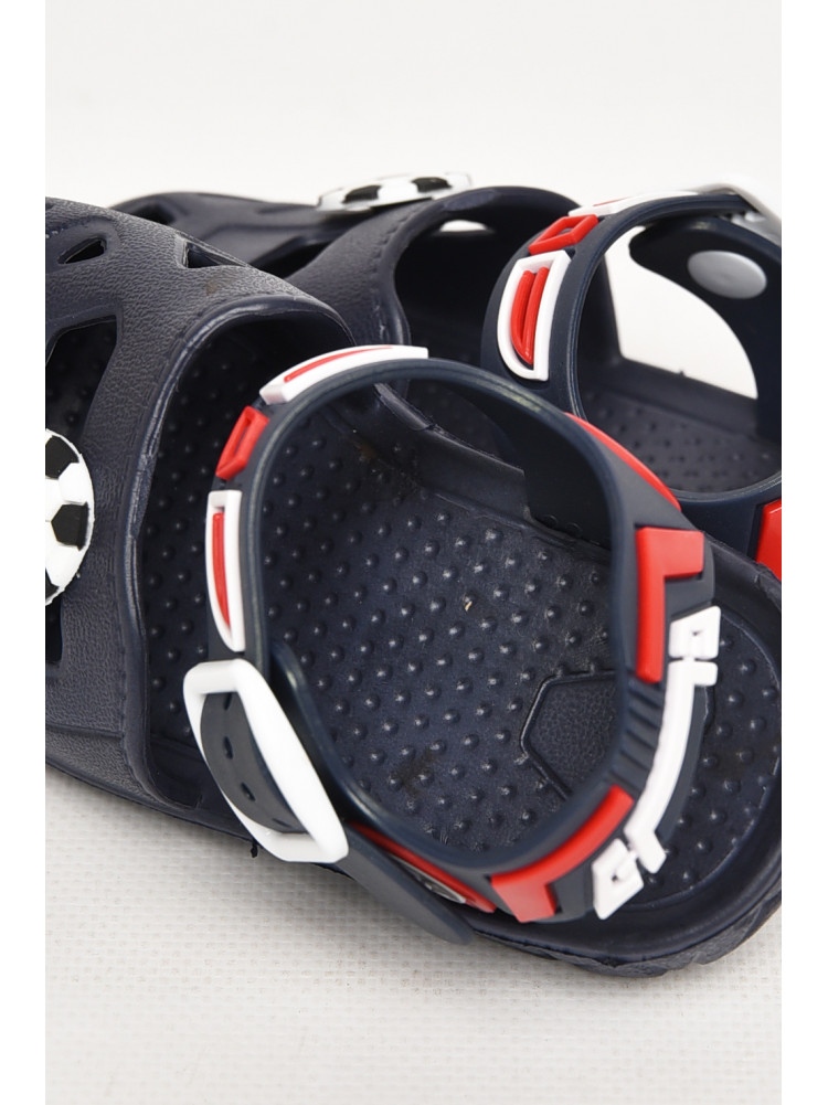 Сандали детские пена для мальчика темно-синего цвета 51-182 212802C