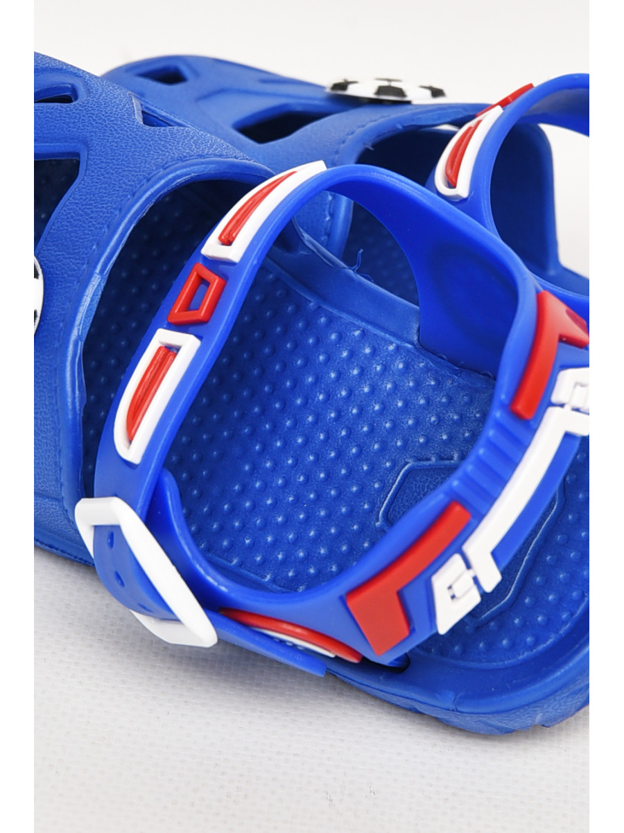 Сандали детские пена для мальчика синего цвета 51-256 212803C