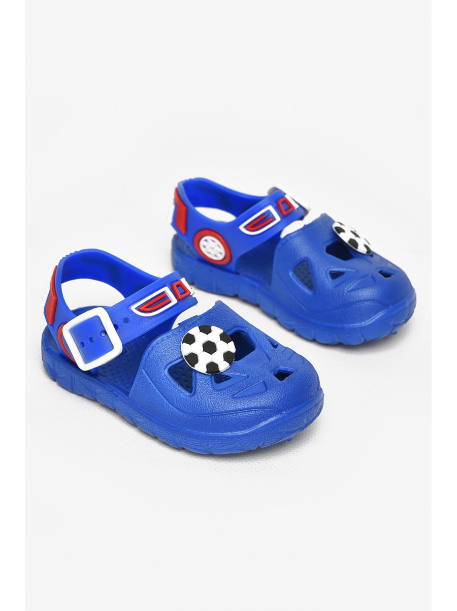 Сандали детские пена для мальчика синего цвета 51-196 212804C