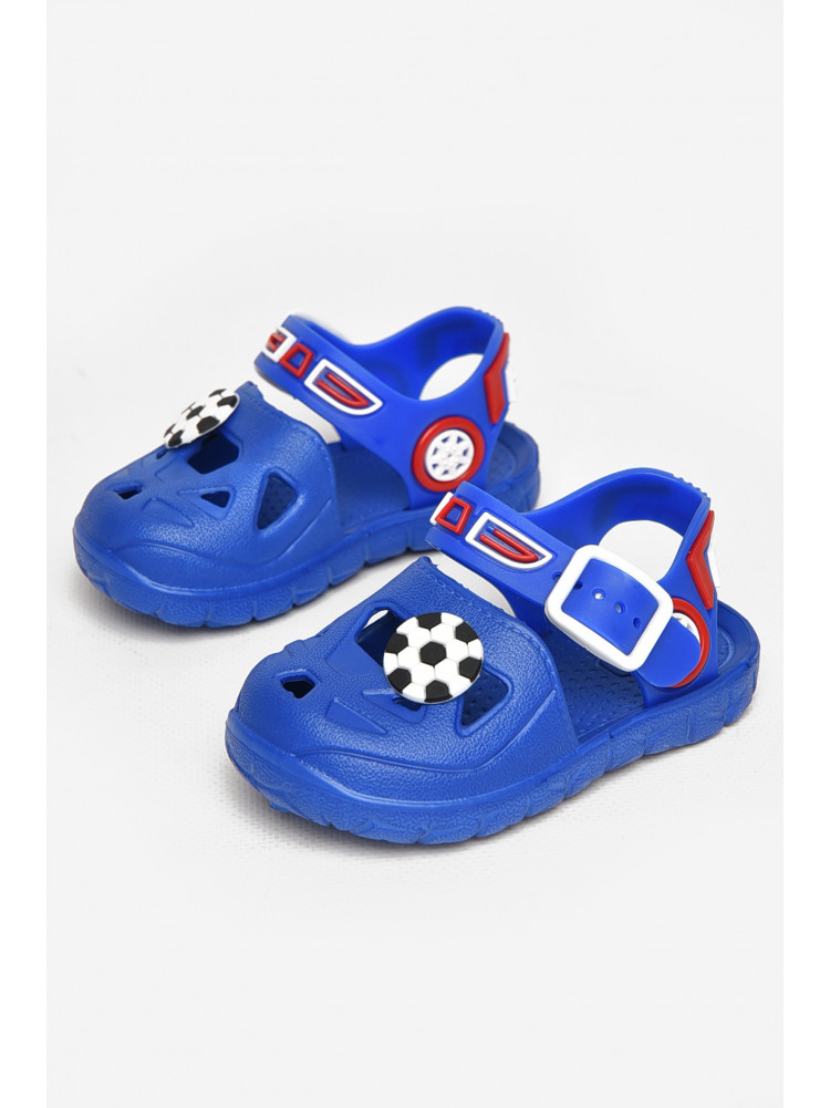 Сандали детские пена для мальчика синего цвета 51-196 212804C