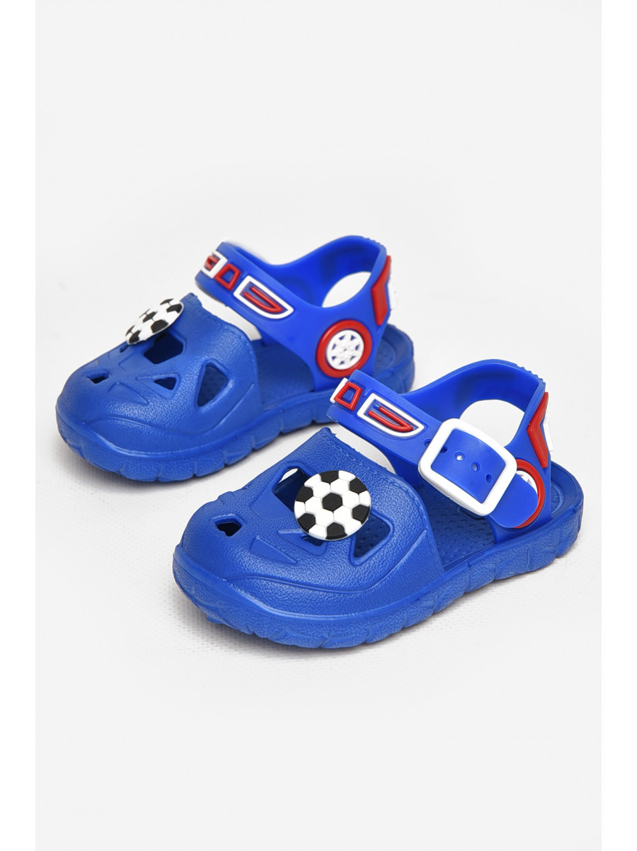 Сандали детские пена для мальчика синего цвета 51-196 212804C