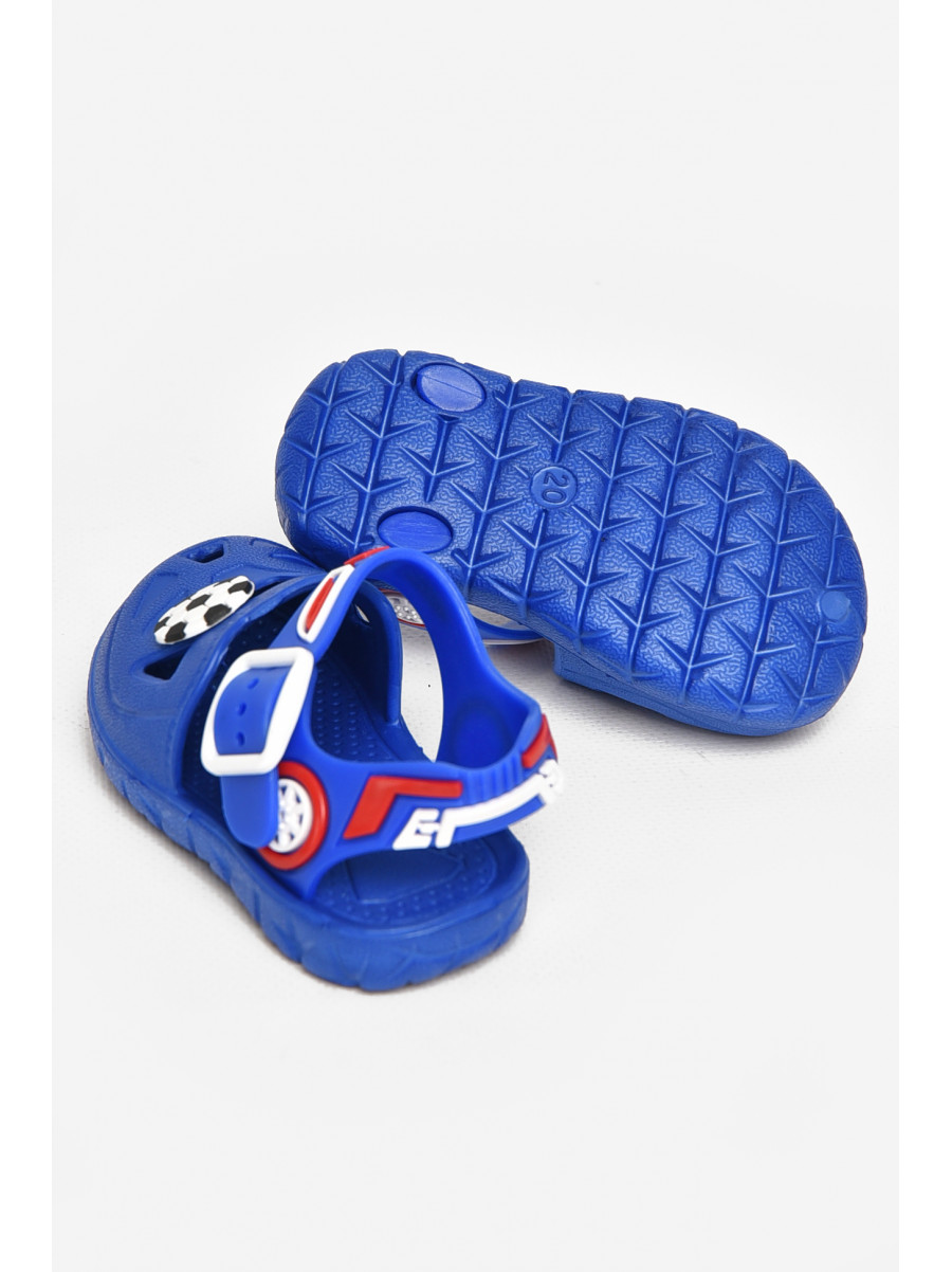 Сандали детские пена для мальчика синего цвета 51-196 212804C