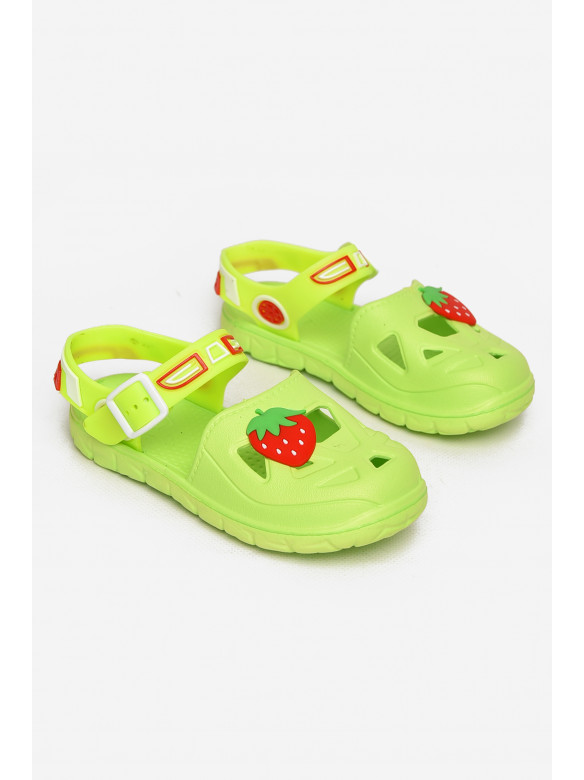 Сандали детские пена для девочки салатового цвета 51-248 212806C