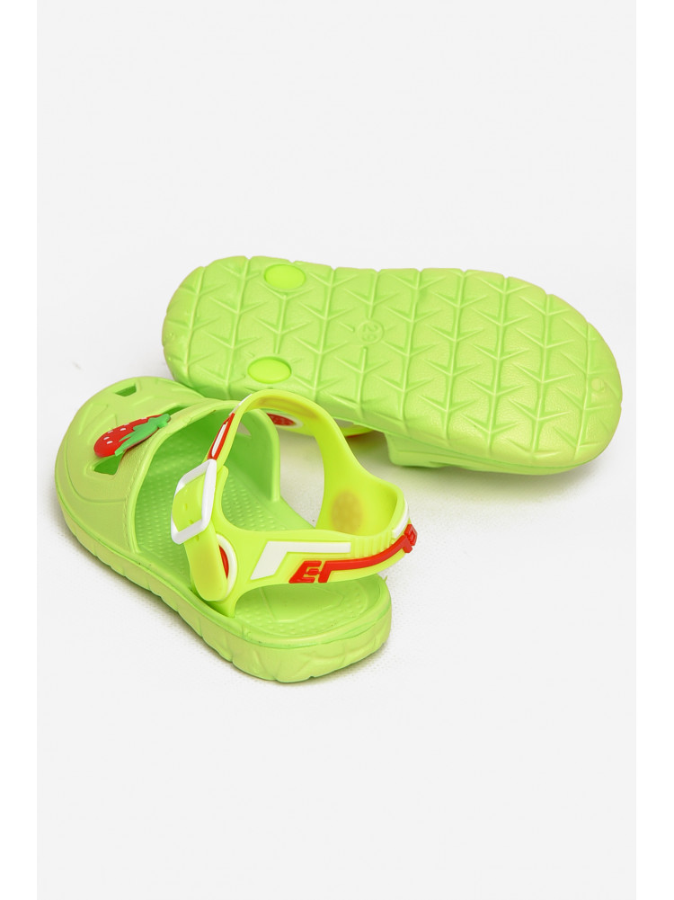 Сандали детские пена для девочки салатового цвета 51-248 212806C