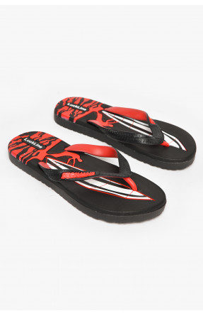 Вьетнамки женские пена черно-красного цвета 2002 212837C