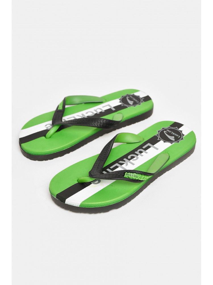 Вьетнамки женские пена черно-зеленого цвета 2002 212838C