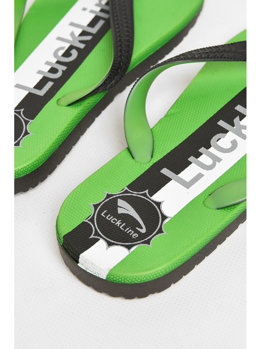 Вьетнамки женские пена черно-зеленого цвета 2002 212838C