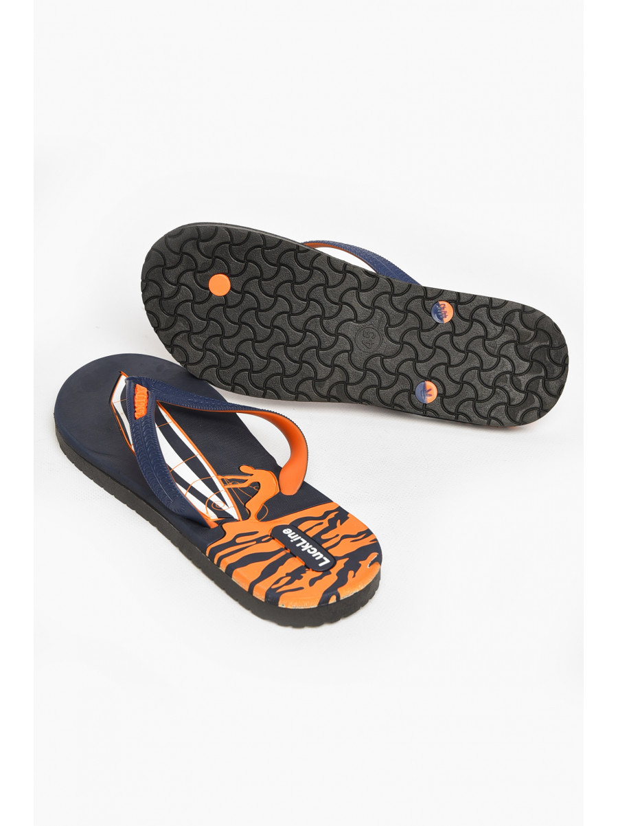 Вьетнамки мужские темно-синего цвета 2002 212846C