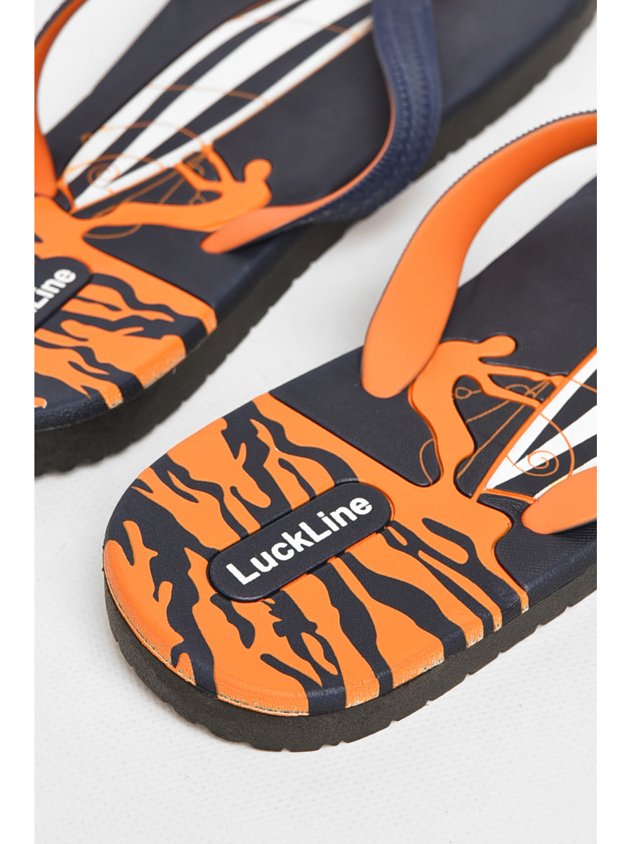 Вьетнамки мужские темно-синего цвета 2002 212846C