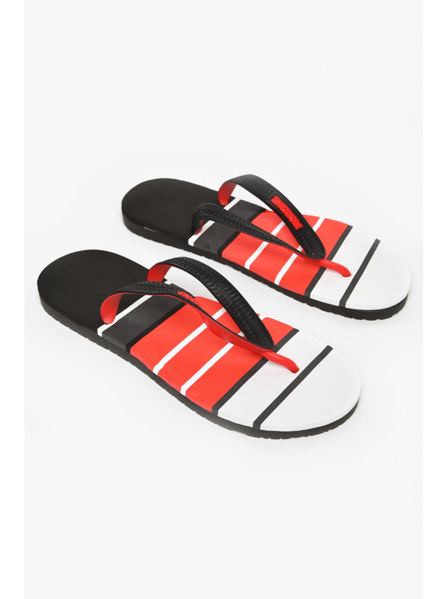 Вьетнамки мужские разноцветные в полоску 2002 212847C