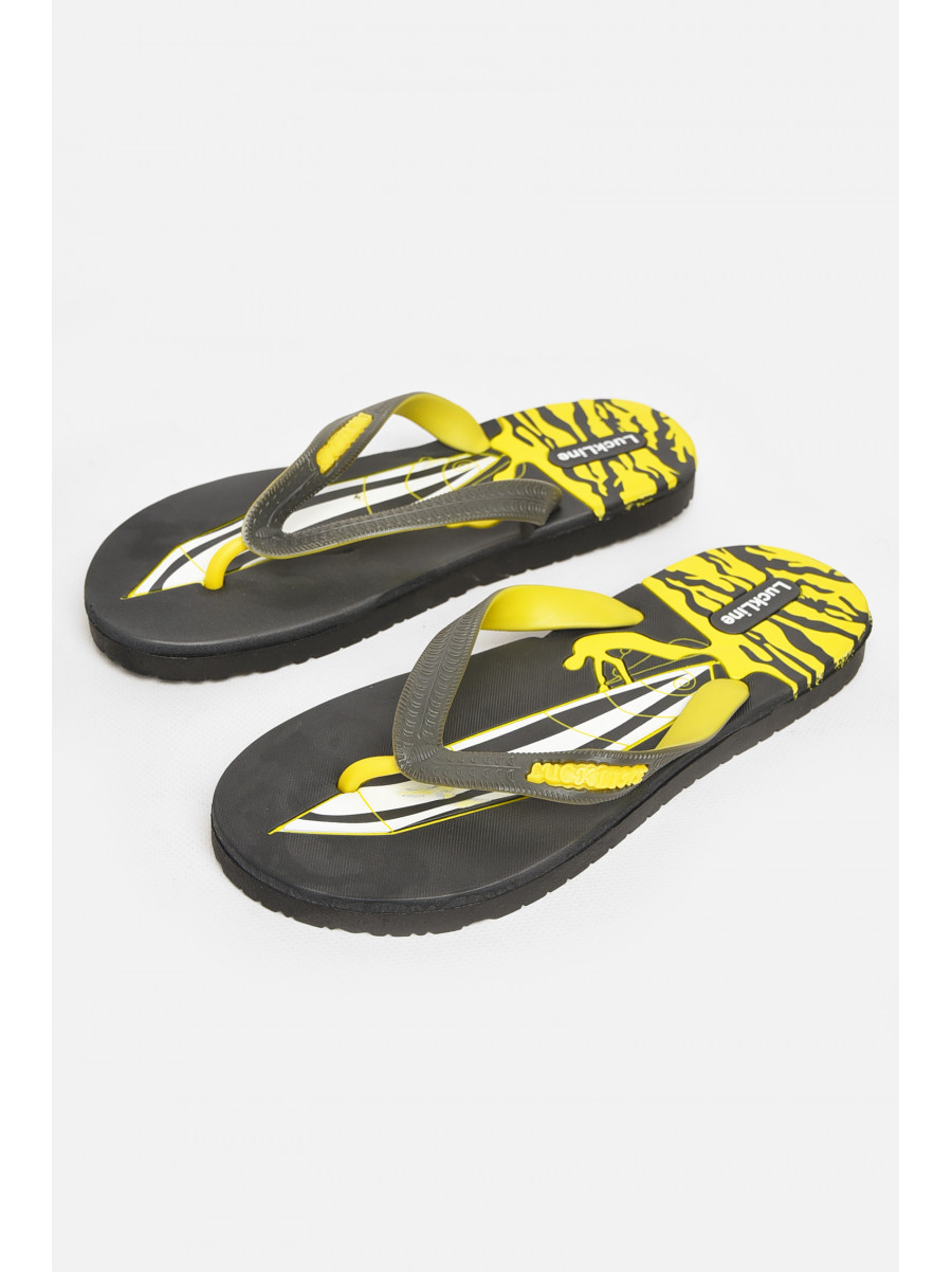 Вьетнамки мужские темно-серого цвета 2002 212850C