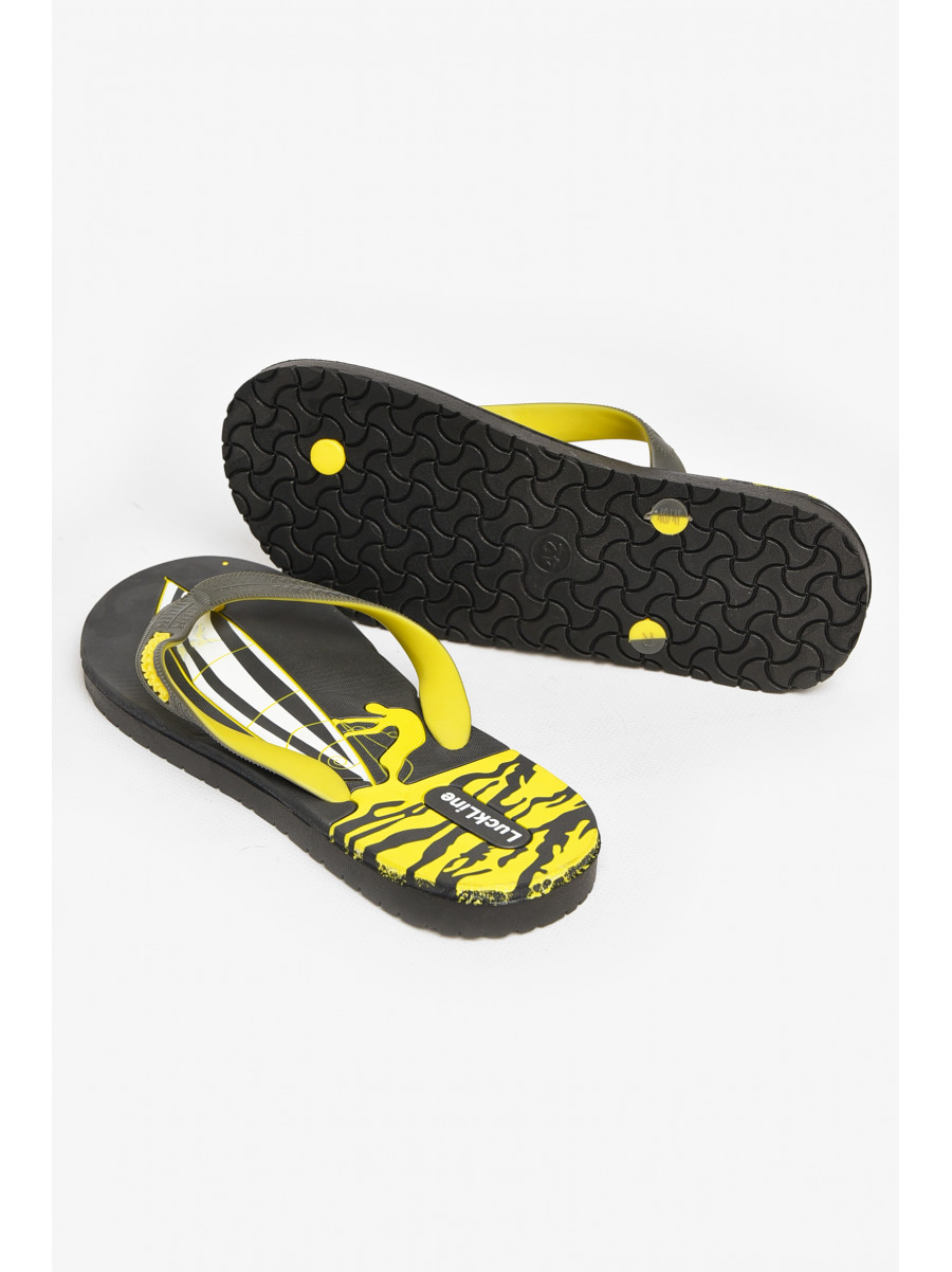 Вьетнамки мужские темно-серого цвета 2002 212850C