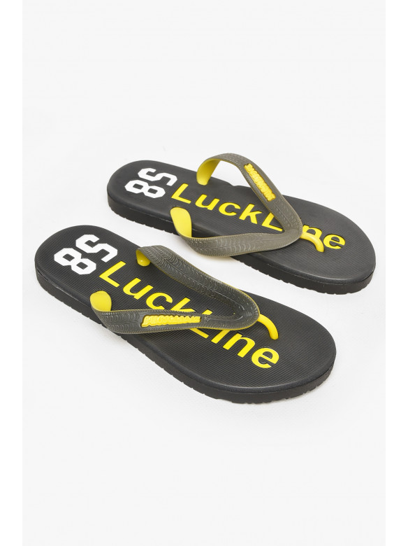 Вьетнамки мужские темно-серого цвета 2002 212852C