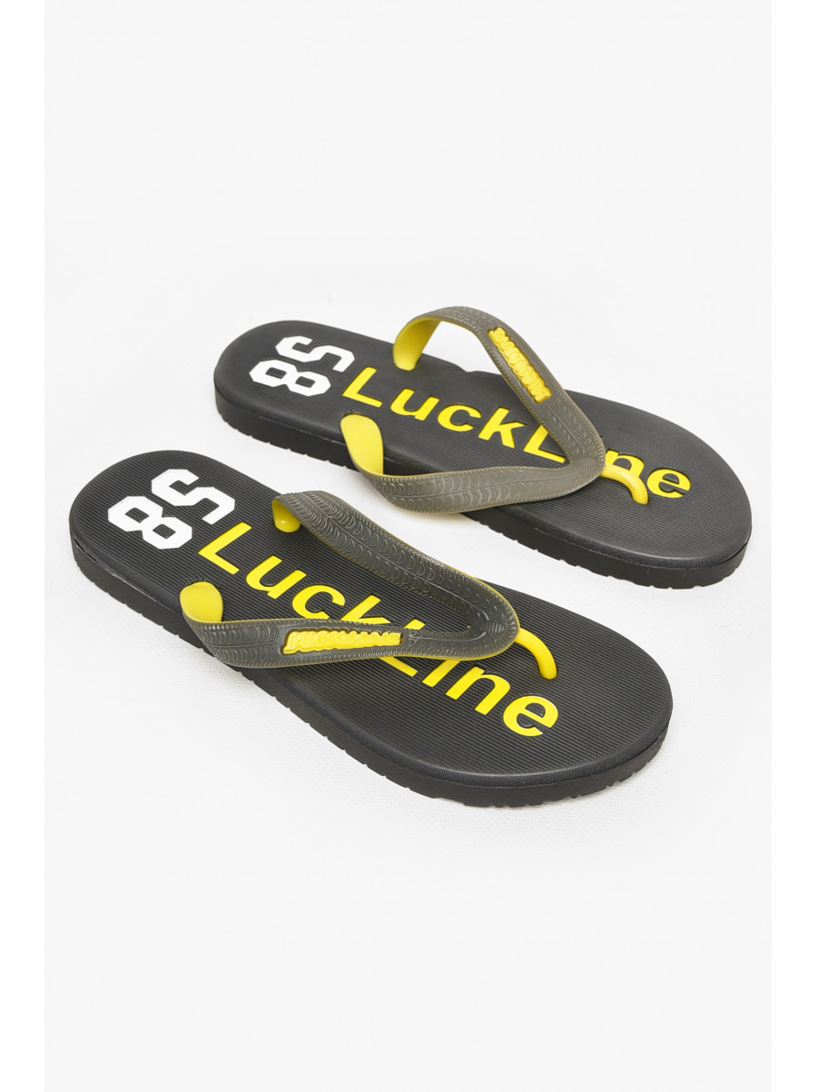 Вьетнамки мужские темно-серого цвета 2002 212852C