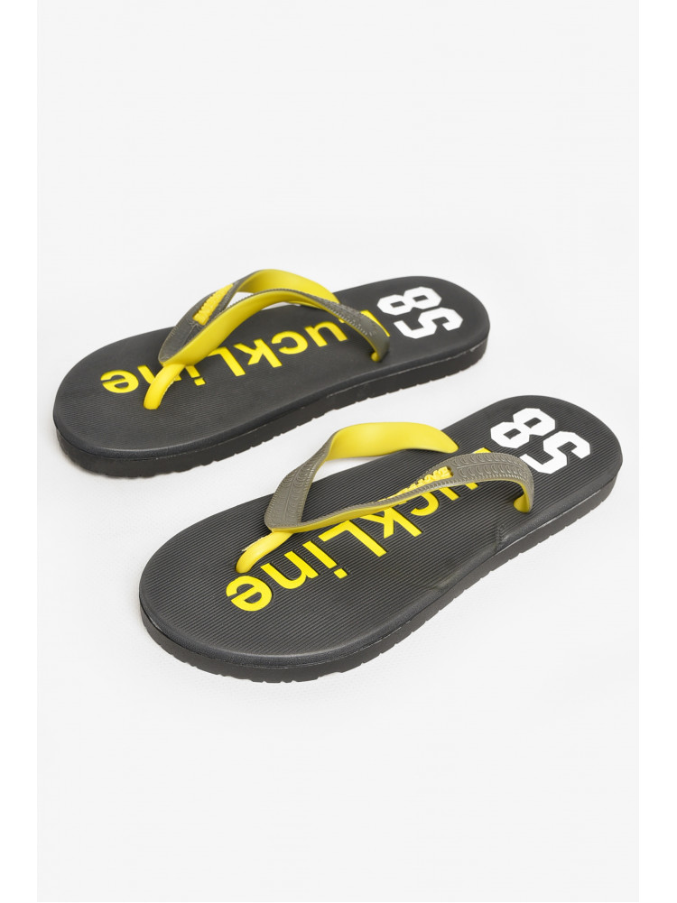 Вьетнамки мужские темно-серого цвета 2002 212852C