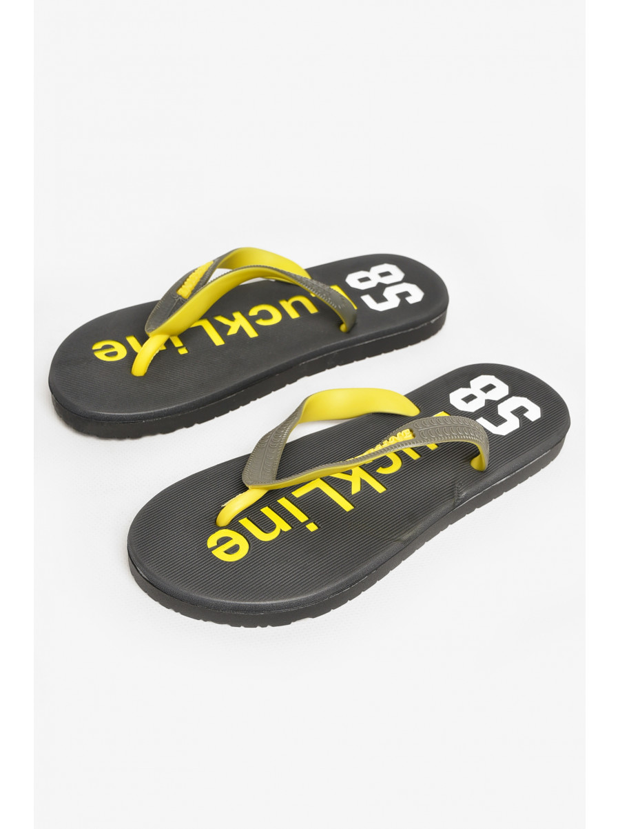 Вьетнамки мужские темно-серого цвета 2002 212852C