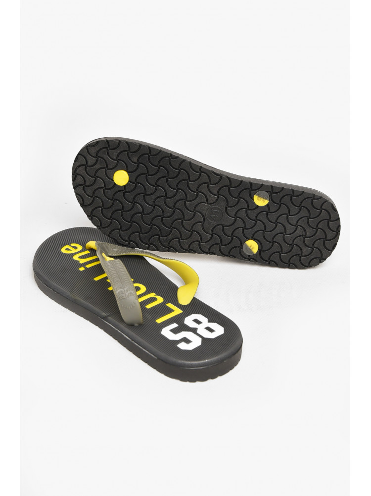 Вьетнамки мужские темно-серого цвета 2002 212852C