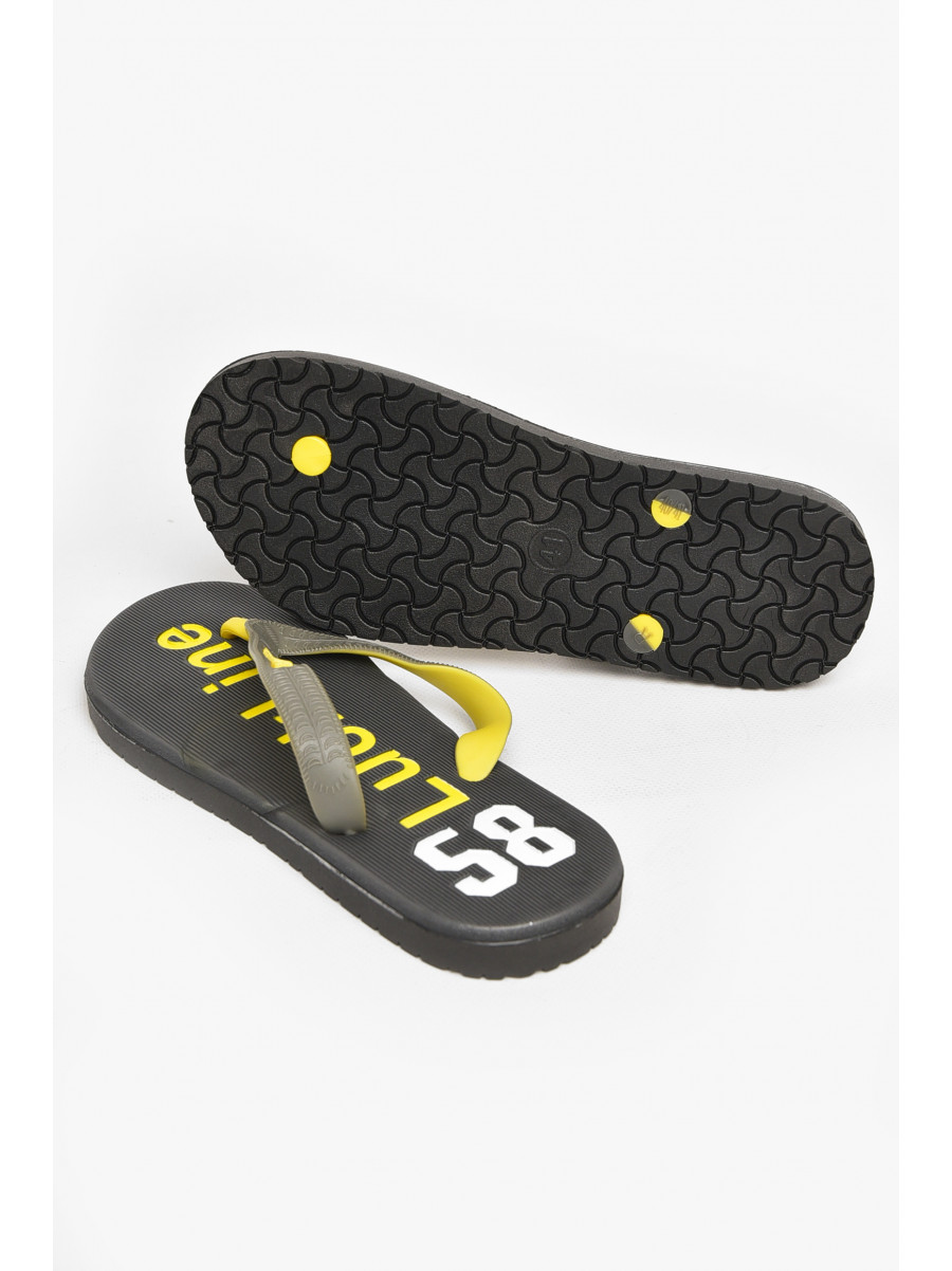 Вьетнамки мужские темно-серого цвета 2002 212852C