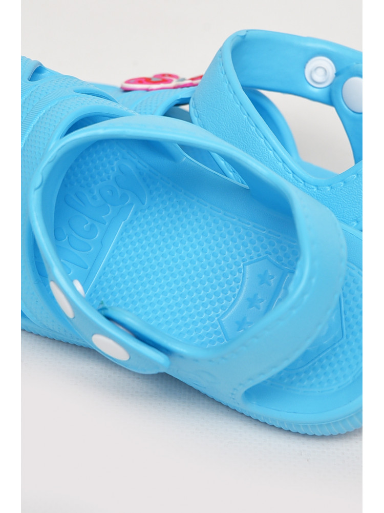 Босоніжки дитячі для дівчинки блакитного кольору 5001-253 212854C