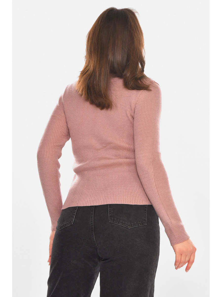 Гольф женский однотонный сиреневого цвета 212855C