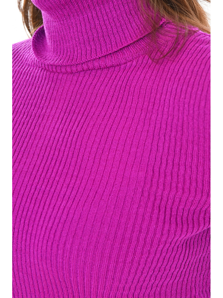 Гольф женский однотонный фиолетового цвета 212857C