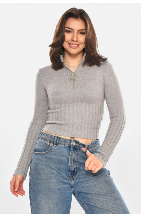 Свитер женский серого цвета 212873C