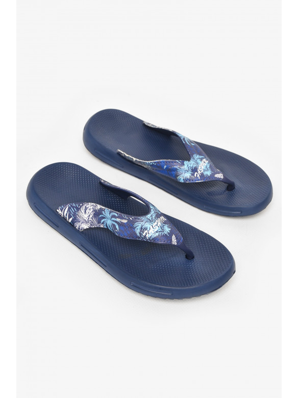 Вьетнамки женские темно-синего цвета 506-3в 212878C