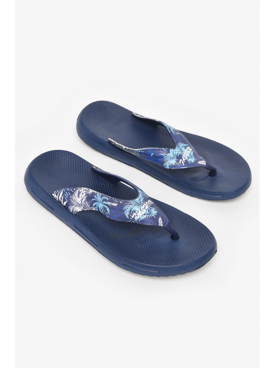 Вьетнамки женские темно-синего цвета 506-3в 212878C