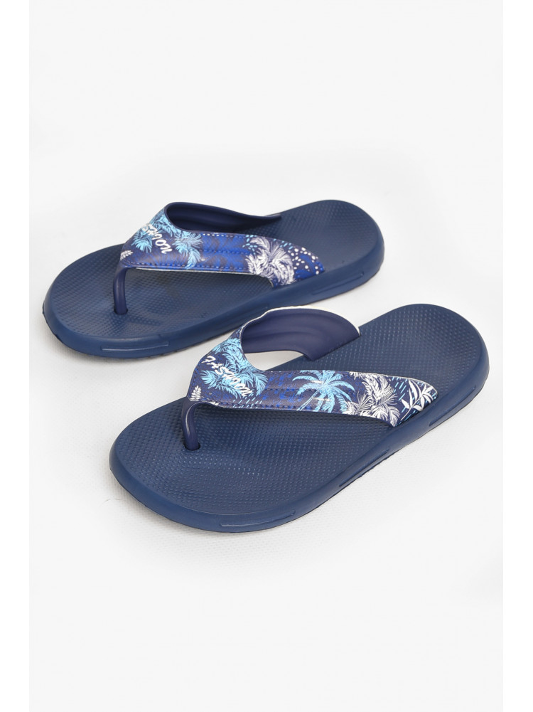 Вьетнамки женские темно-синего цвета 506-3в 212878C