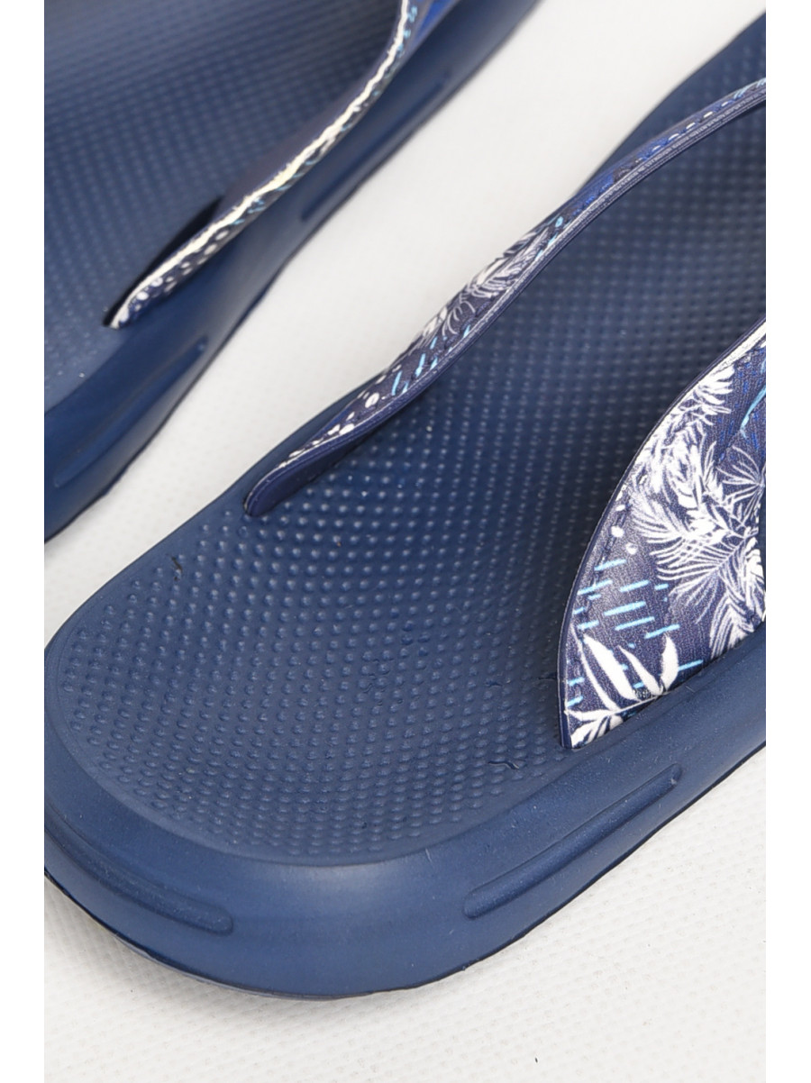 Вьетнамки женские темно-синего цвета 506-3в 212878C