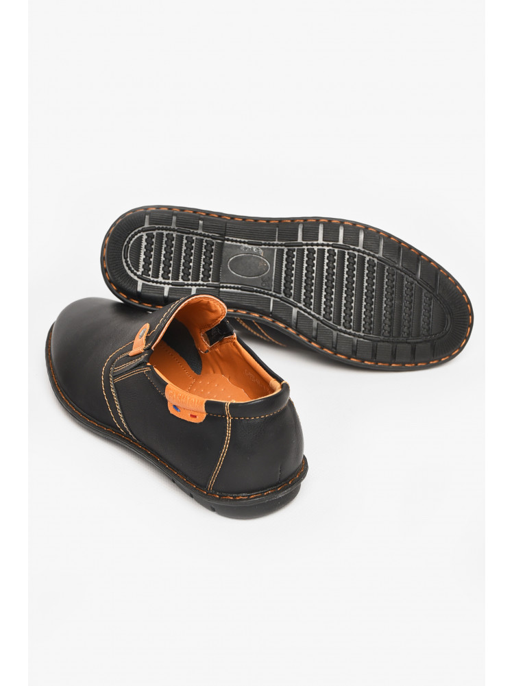 Туфли подростковые для мальчика черного цвета С-Т33-97-А 212883C