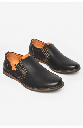 Туфли подростковые для мальчика черного цвета С-Т34-03-А 212884C