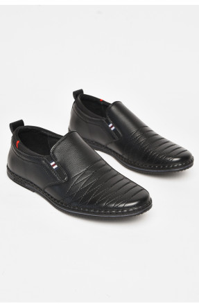 Туфли подростковые для мальчика черного цвета 8227-80 212885C