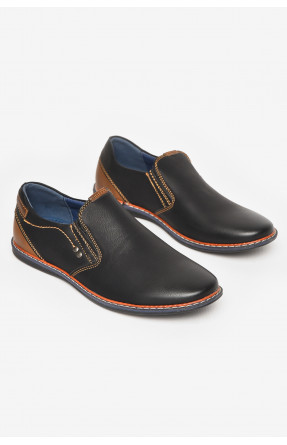 Туфли детские для мальчика черного цвета С-Т34-14-А 212888C