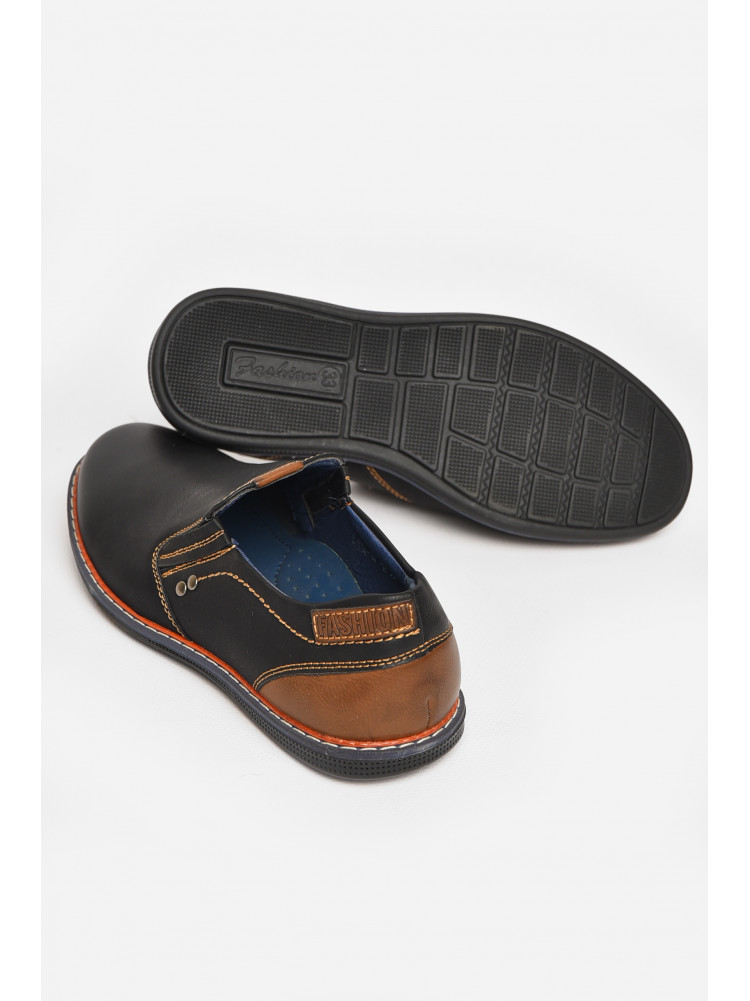 Туфли детские для мальчика черного цвета С-Т34-14-А 212888C