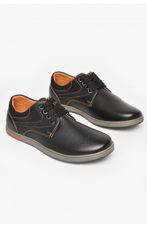 Туфли детские для мальчика черного цвета С-Т34-10-А 212889C