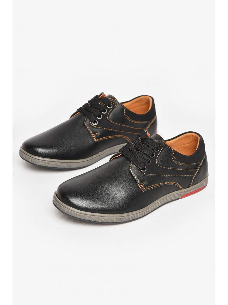 Туфли детские для мальчика черного цвета С-Т34-10-А 212889C