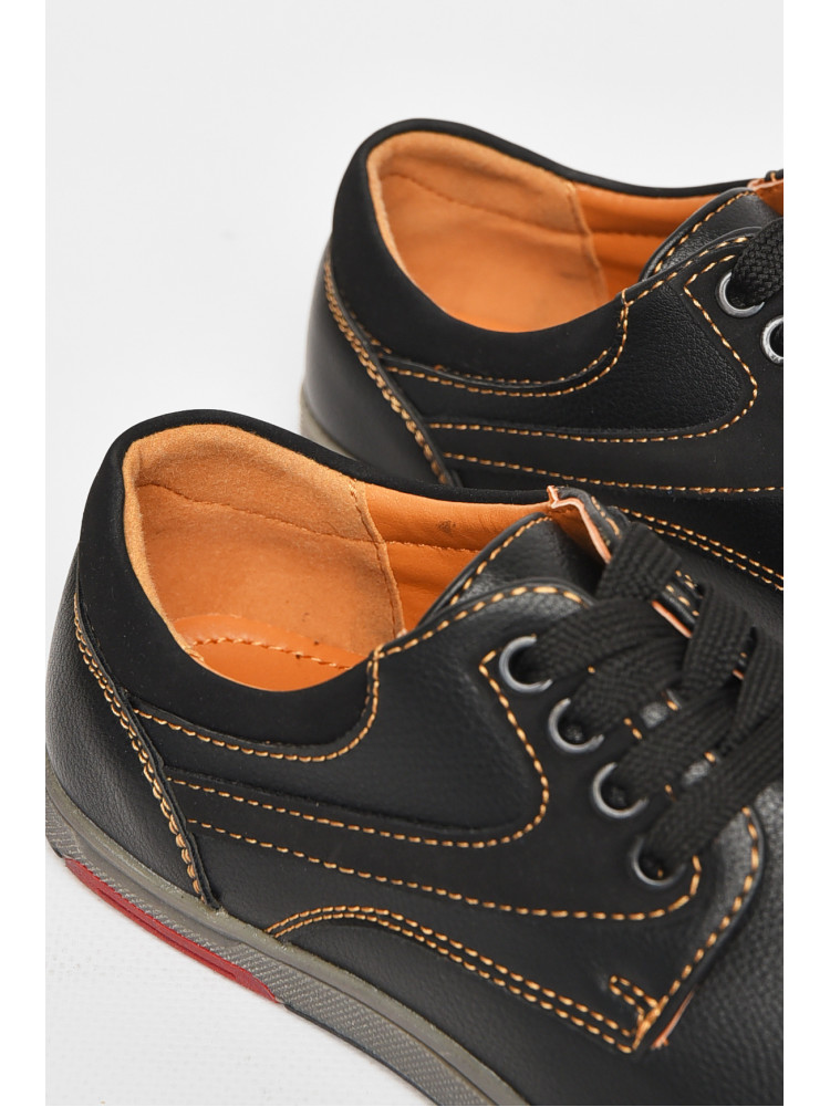 Туфли детские для мальчика черного цвета С-Т34-10-А 212889C