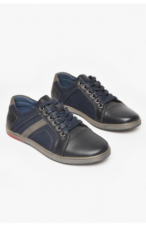 Туфли детские для мальчика темно-синего цвета С-Т34-09-В 212890C