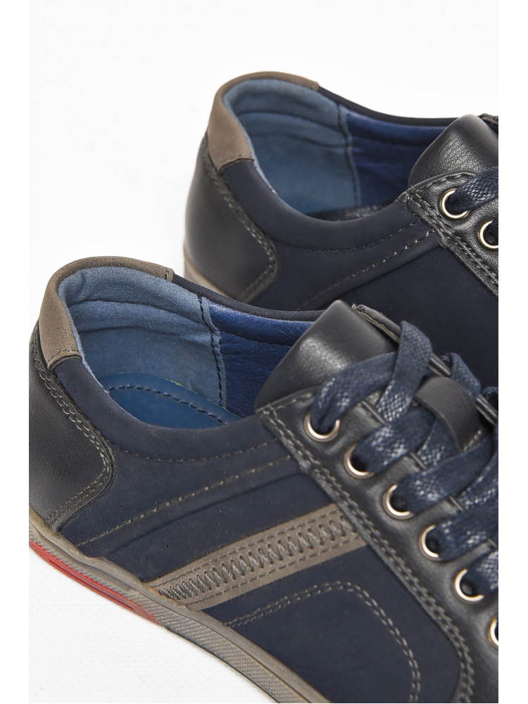 Туфли детские для мальчика темно-синего цвета С-Т34-09-В 212890C