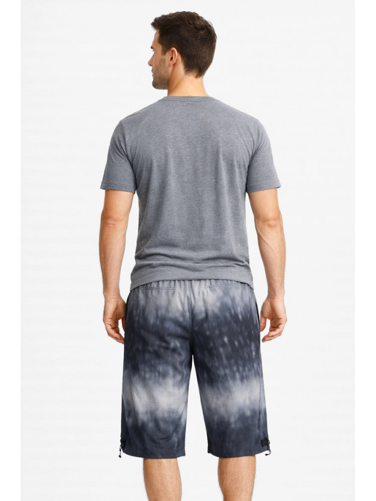 Шорты мужские серого цвета с принтом 60 212892C