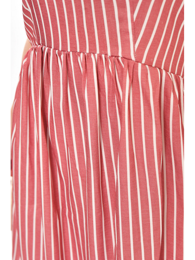 Платье женское розового цвета с принтом 414 212898C