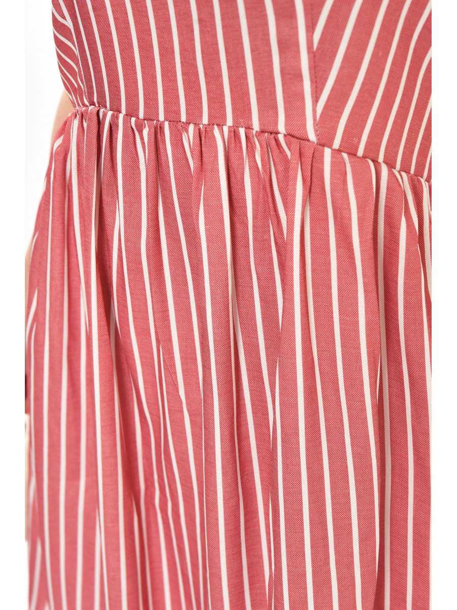 Платье женское розового цвета с принтом 414 212898C