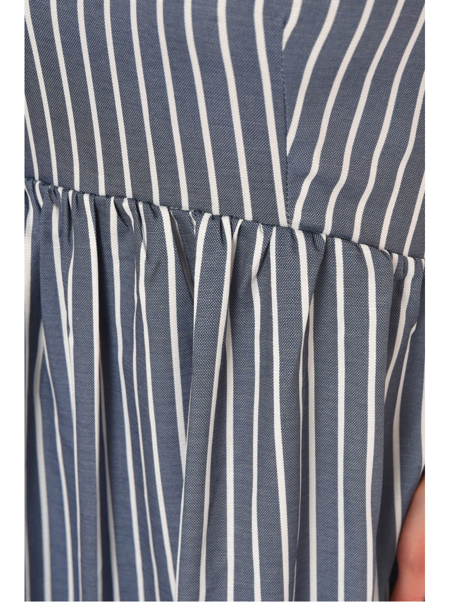 Платье женское синего цвета с принтом 414 212900C